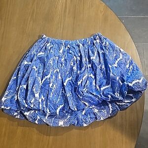CAROLINE CONSTAS Rae skirt  Blurred Paisley print